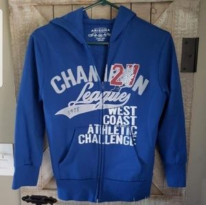 Boys Youth Arizona Zip Up Jacket.